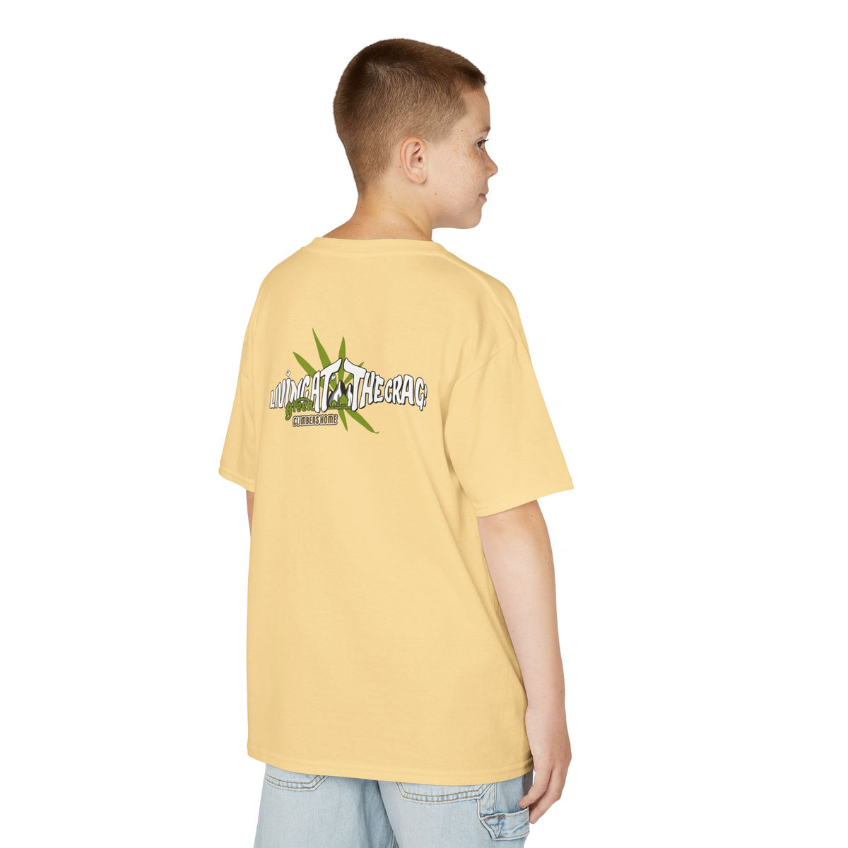 Living at the crag!Kids Tee