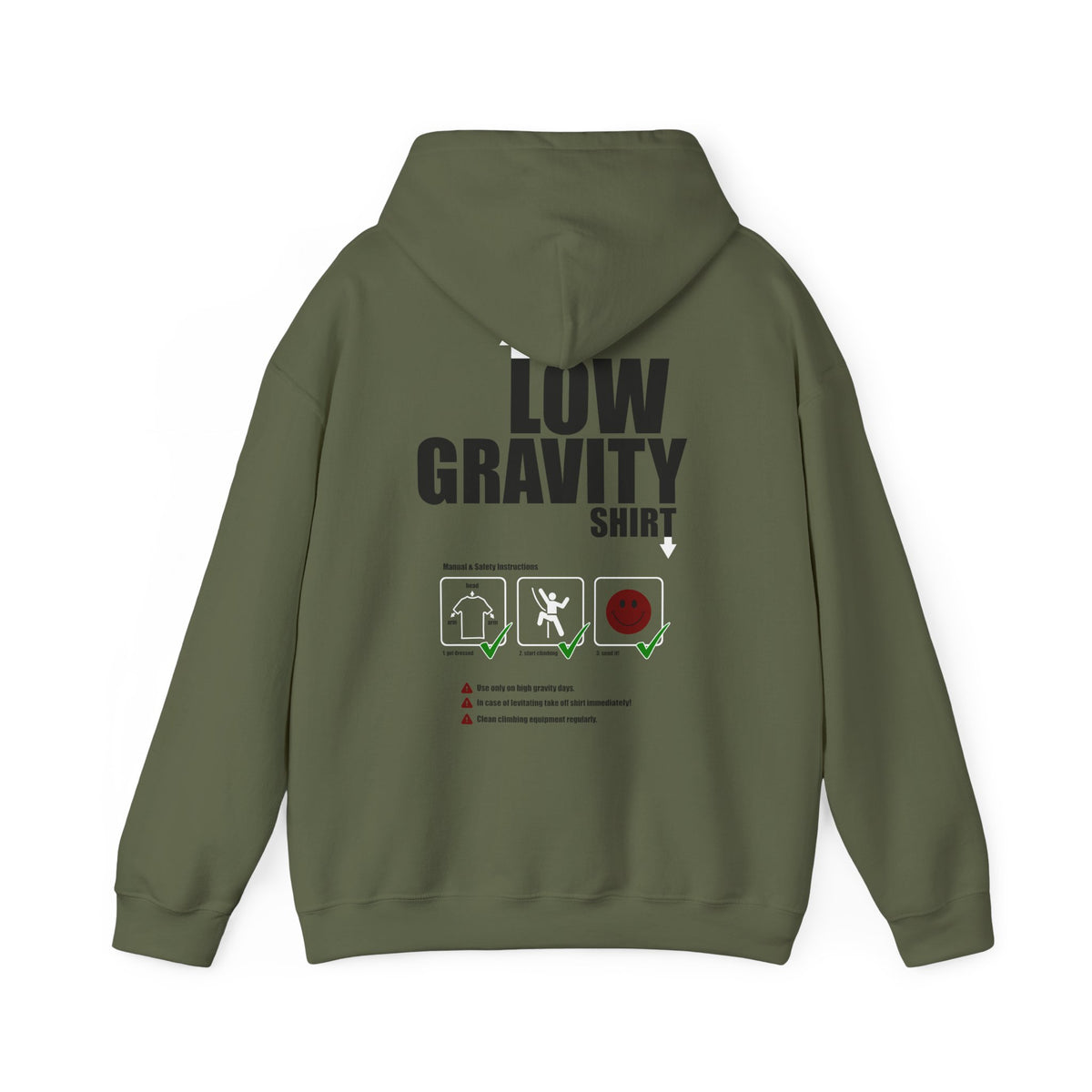 Low Gravity Shirt!  Hooded Sweatshirt