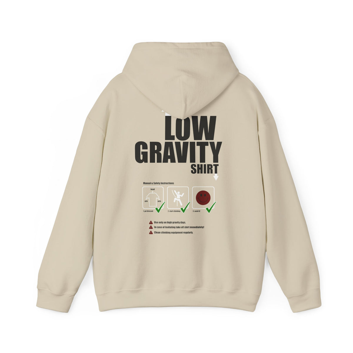 Low Gravity Shirt!  Hooded Sweatshirt