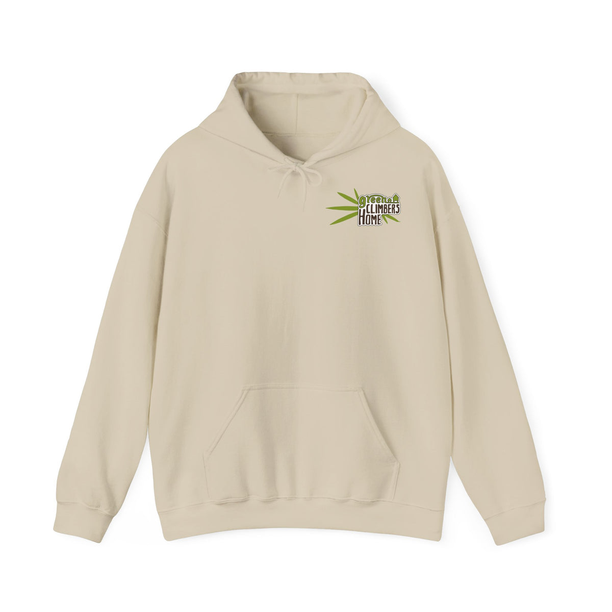 Living at the crag!  Hooded Sweatshirt