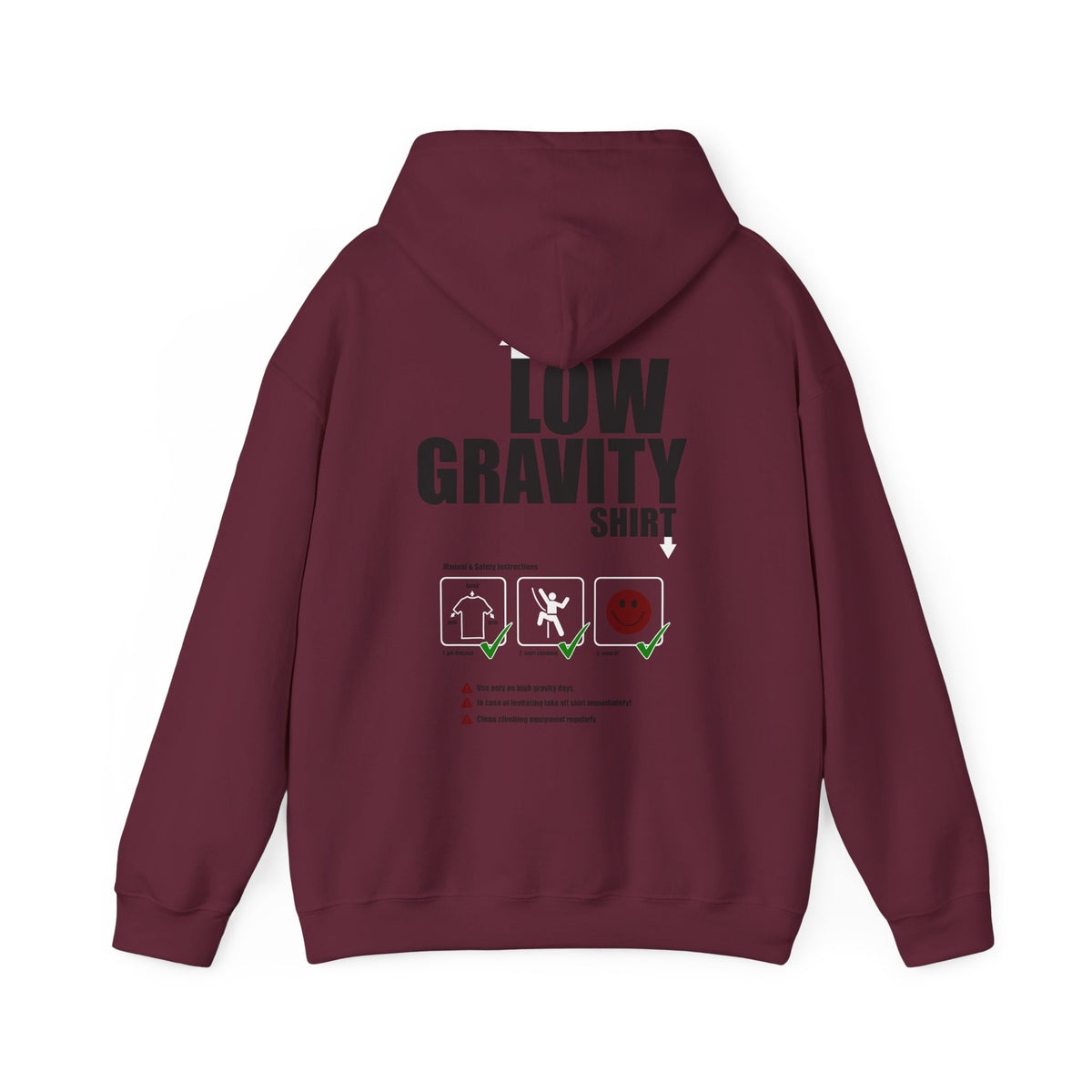 Low Gravity Shirt!  Hooded Sweatshirt