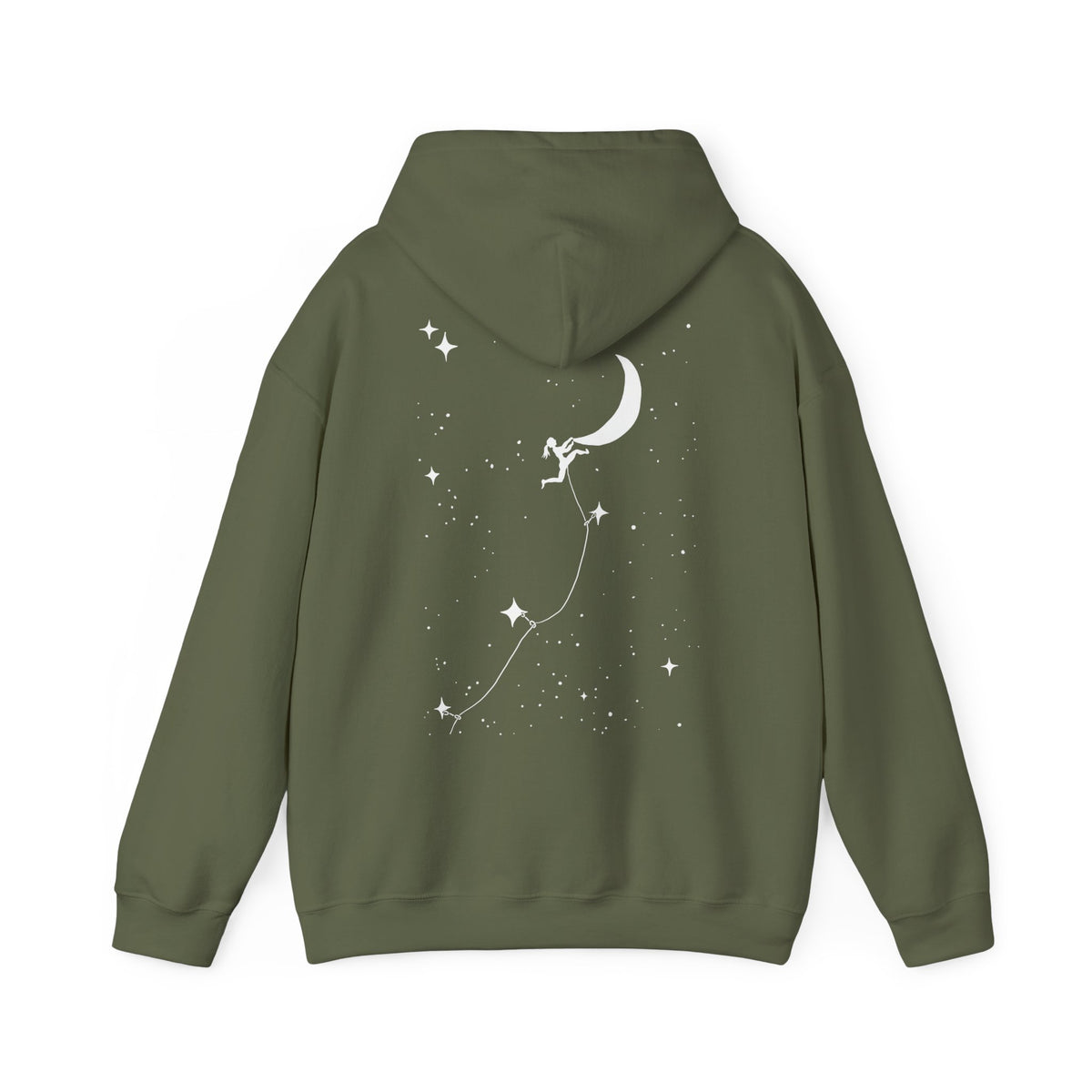 To The Moon!  Hooded Sweatshirt